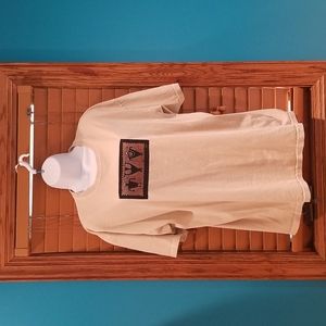 🔮 Vintage Anvil Cave Drawing Applique T-Shirt